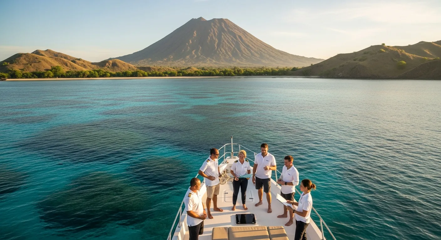 About Komodo Yacht Tour — Method, Captains, Trust